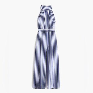 Striped Halter Jumpsuit (Size 12, Never Worn)